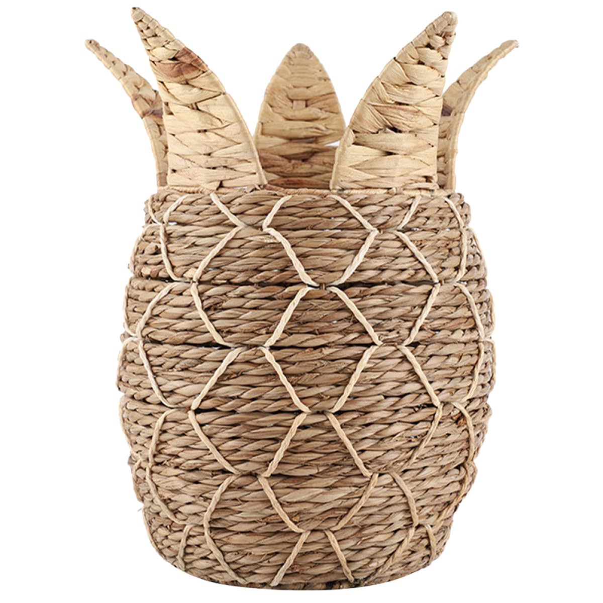 Panier tressé d'ananas rustique pour sublimer votre décoration intérieure