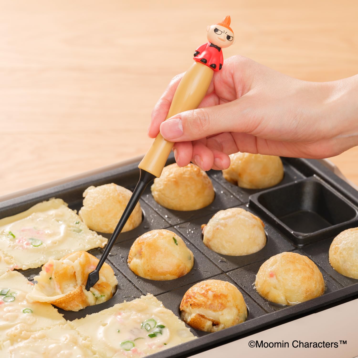 Amazon｜貝印 KAI たコピック リトルミイ たこ焼き ピック ふっ素樹脂