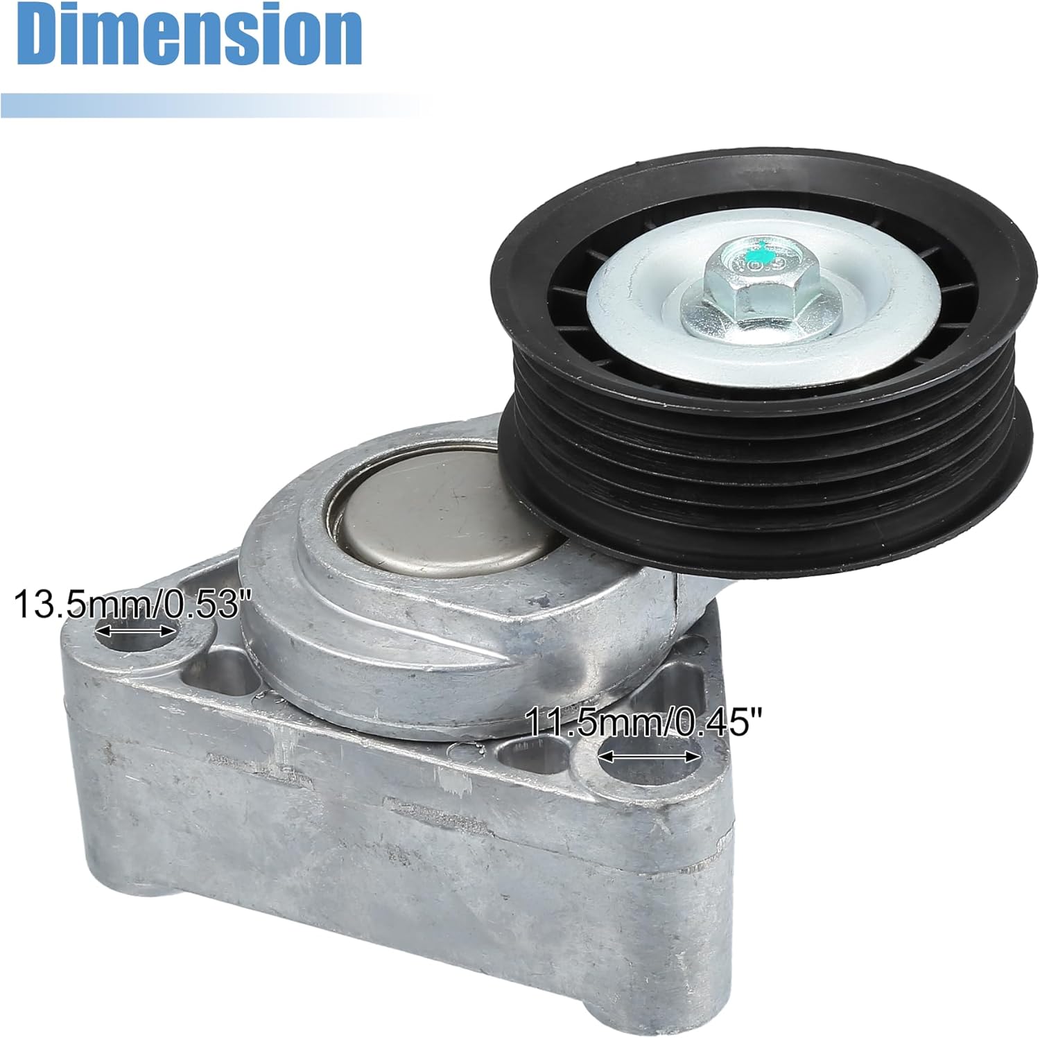 X AUTOHAUX Engine Belt Tensioner Pulley Assembly Serpentine Tensioner for Chevrolet Camaro 1998-2002 for Pontiac 1998-2002 No.12560344/92111701