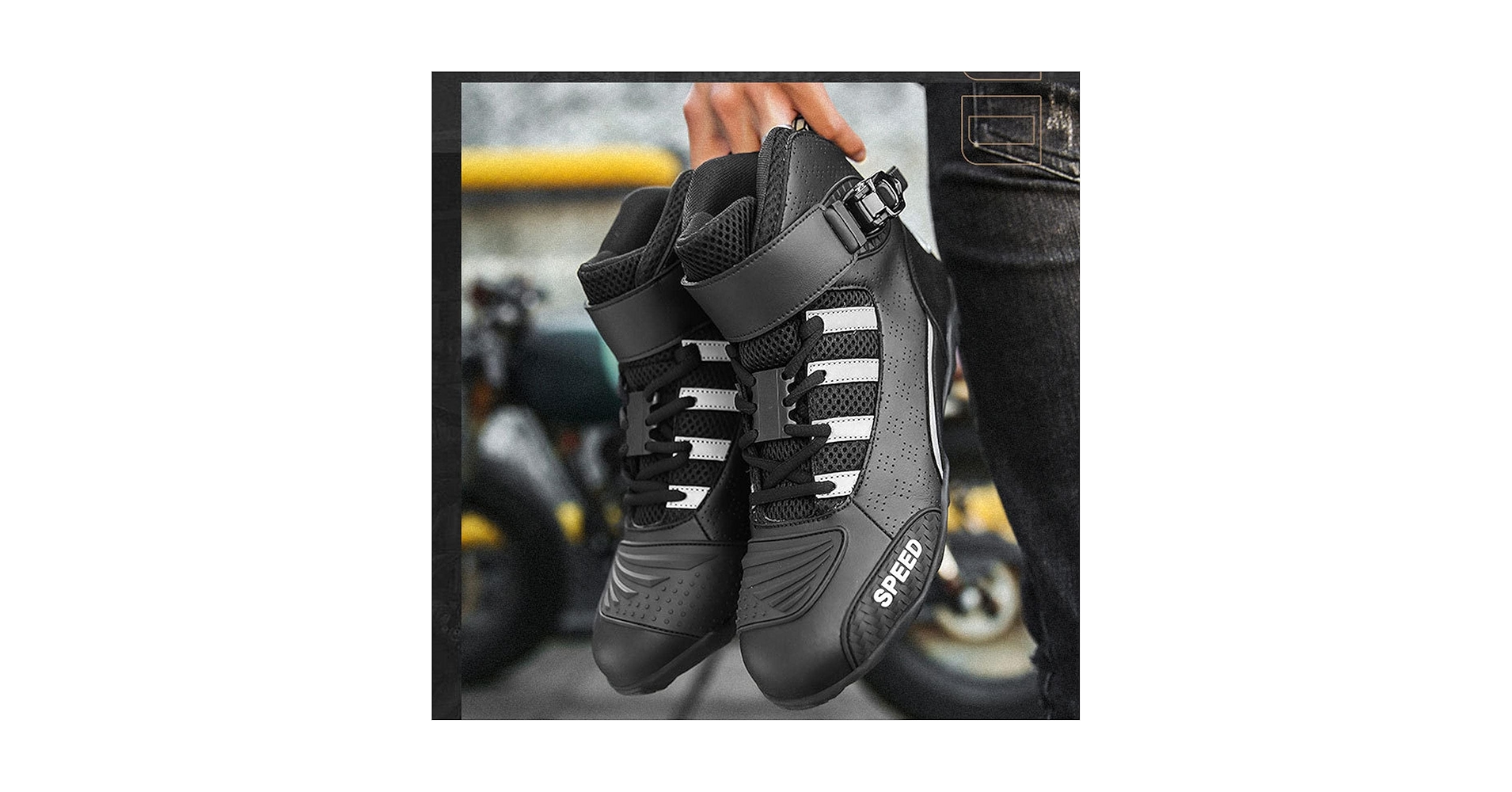 AXOレーシングブーツ　US7 EU40 JP25cm ほぼ新品 Amazon.co.jp: 超細繊維レザーバイクライドブーツ、オートバイ