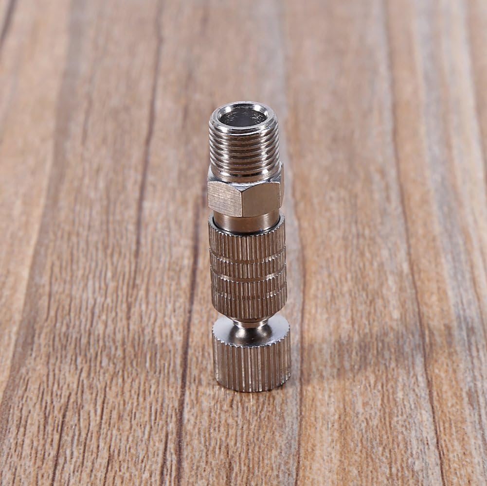 Airbrush Quick Release 1/8" Airbrush Quick Release Disconnect Coupler Adjustment Valve Adaptor Connecter Hose