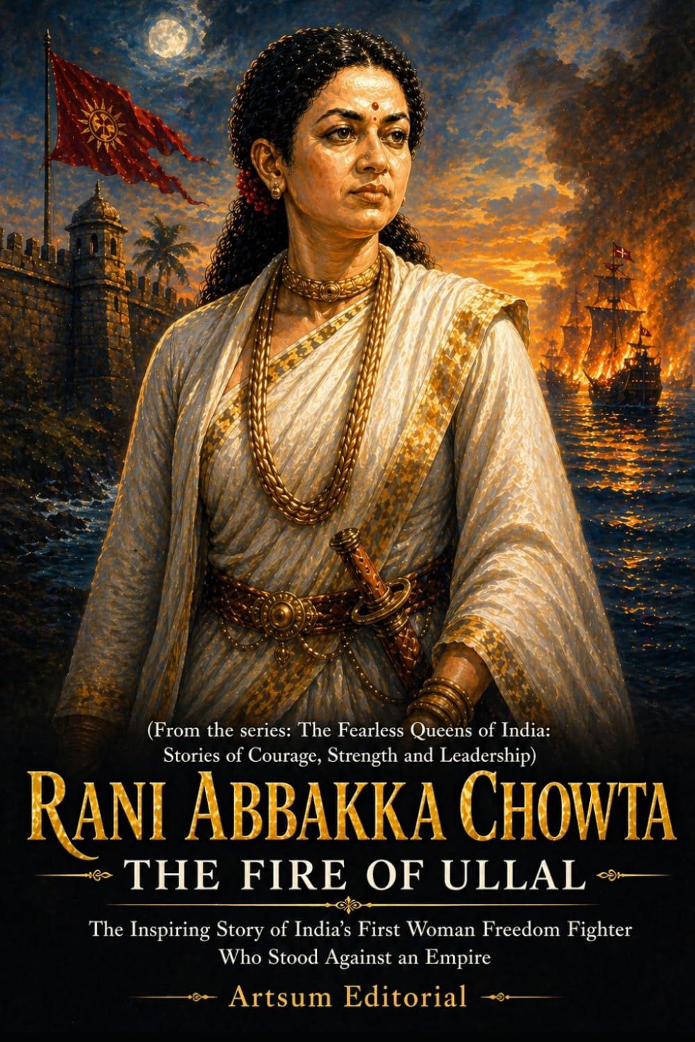 Rani Abbakka Chowta - The Fire of Ullal: The Inspiring Story of India’s First Woman Freedom Fighter Who Stood Against an Empire