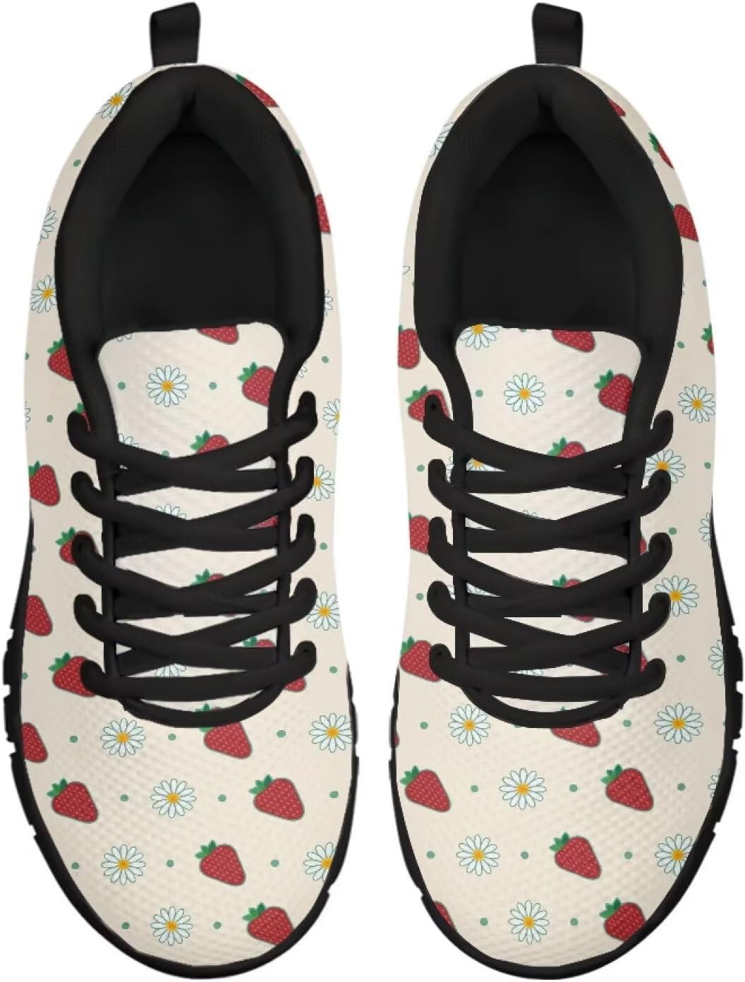 SYtrade Womens Slip On Running Shoes Lace-up Athletic Tennis Sneaker