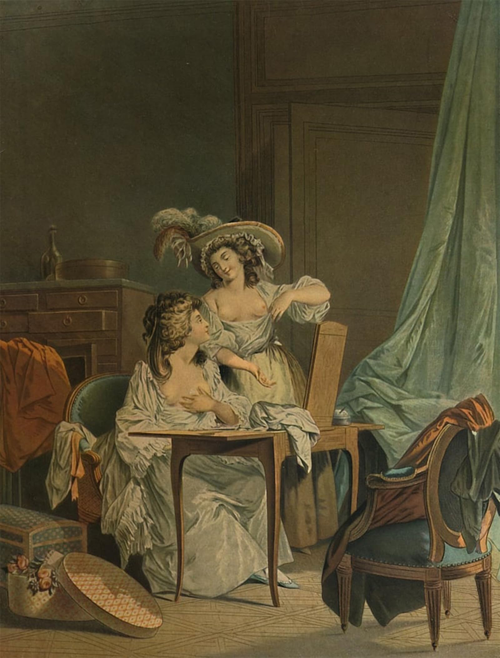 Impression Sur Toile Jean Francois Janinet Comparaison Affiche Qualité Musée 60x90 - 5