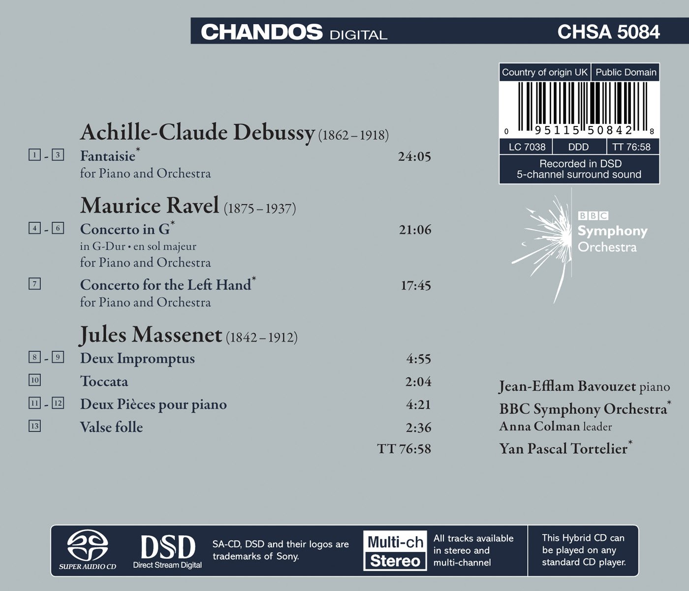 Werke für Klavier und Orchester