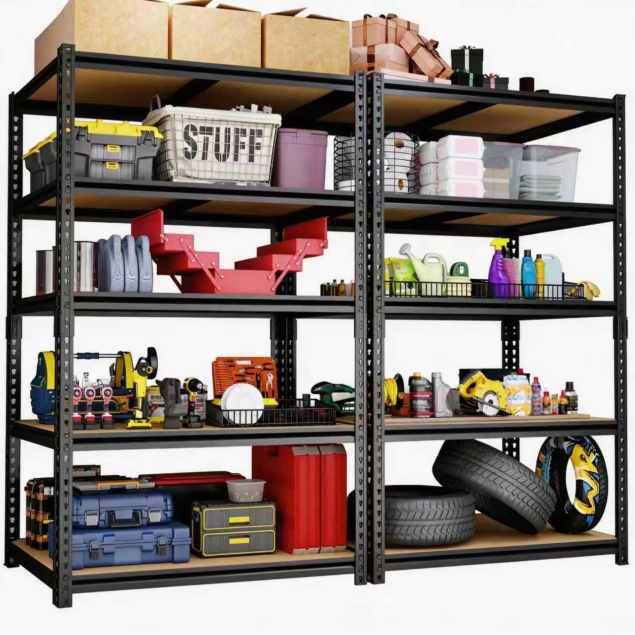 ZEUKMXOO 5-Tier Metal Garage Shelves