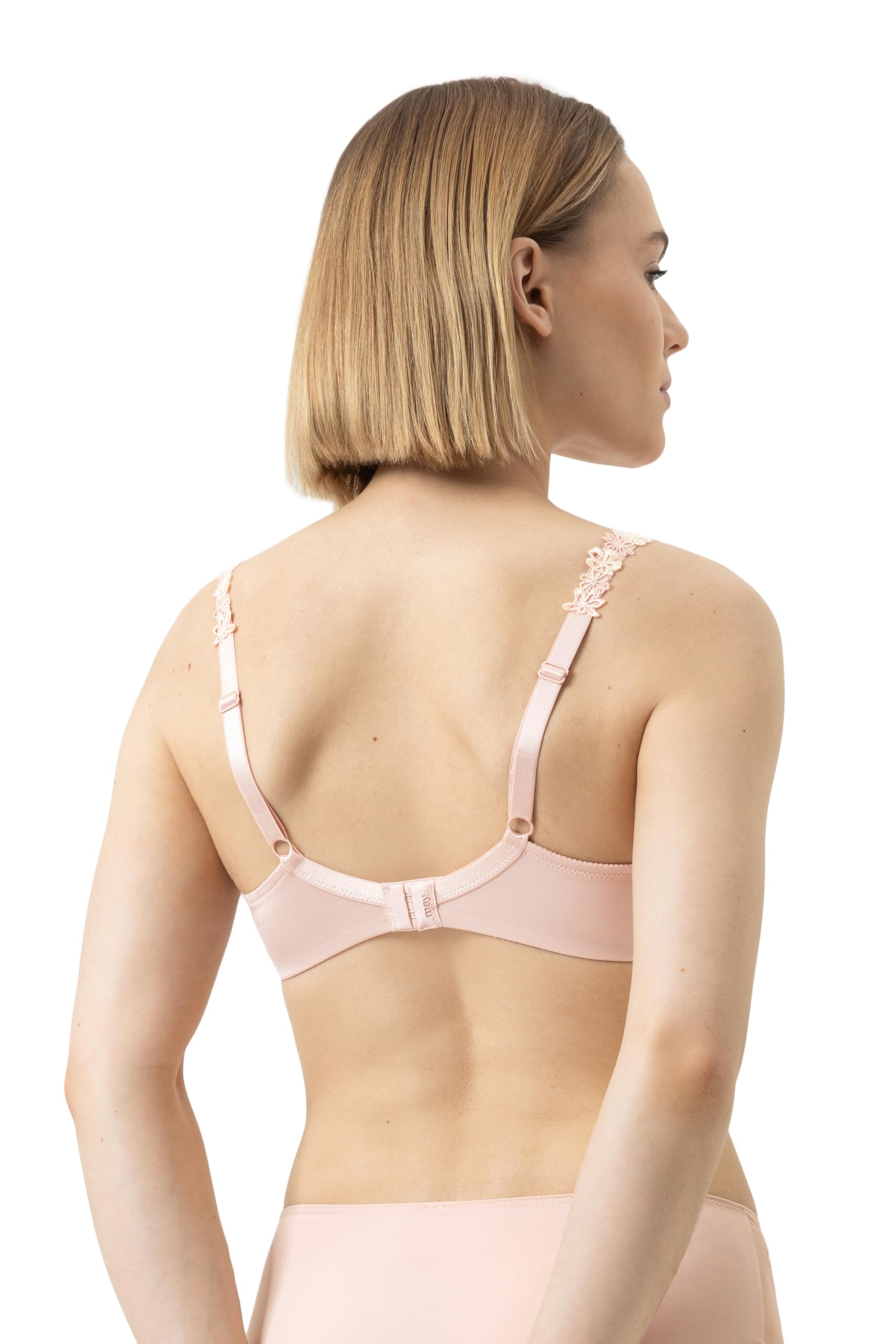 Mey Damen Spacer-BH: Cup, 3D-Material, Full Cup, Atmungsaktiv, Mit Bügel, Multicolor-Trägerstickerei, Serie Pretty Joan