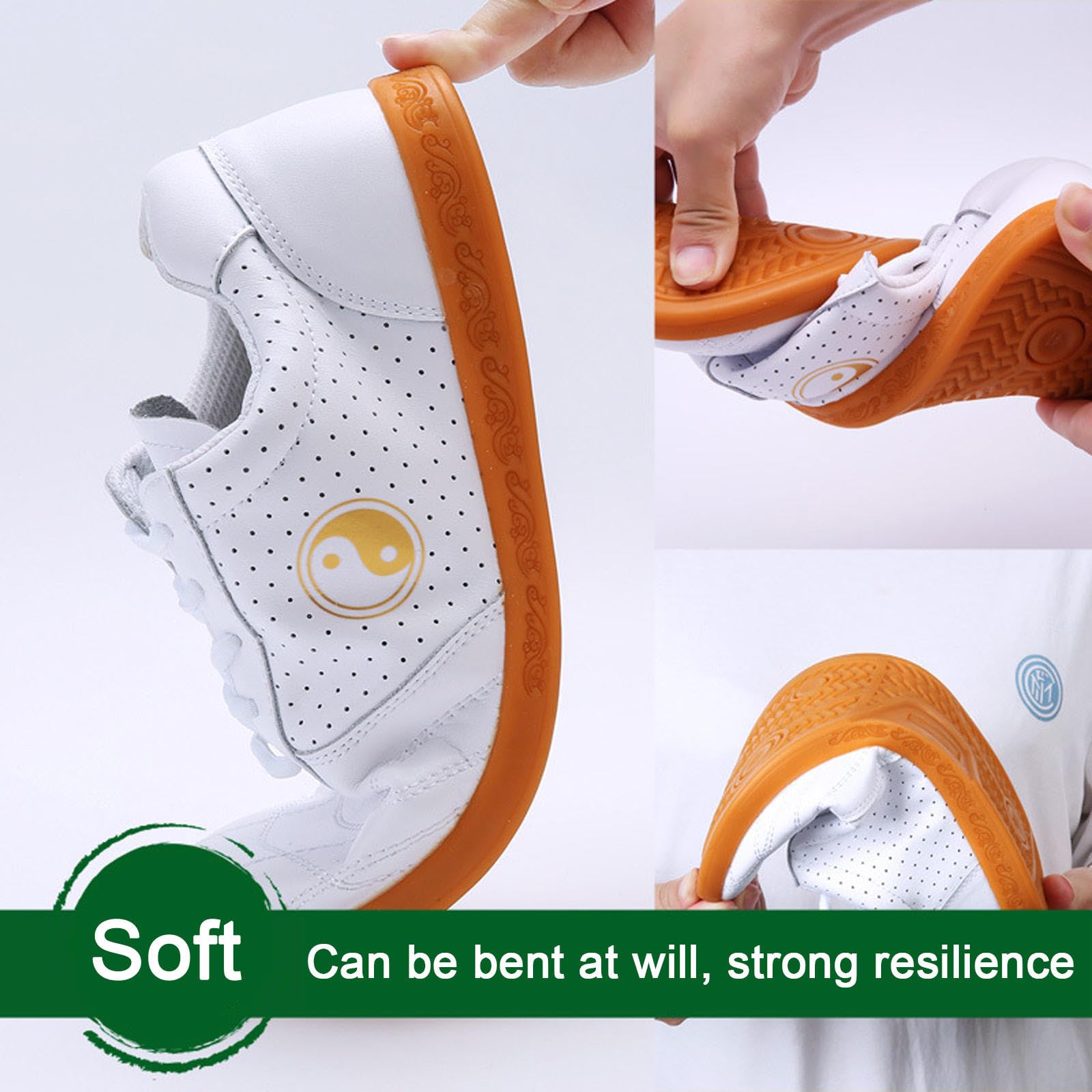 Kampfsportschuhe für Herren und Damen, Tai-Chi-Schuhe, Weicher Boden, Barfuß-Kung-Fu-Trainingsschuhe für Wing Chun, Qi Gong