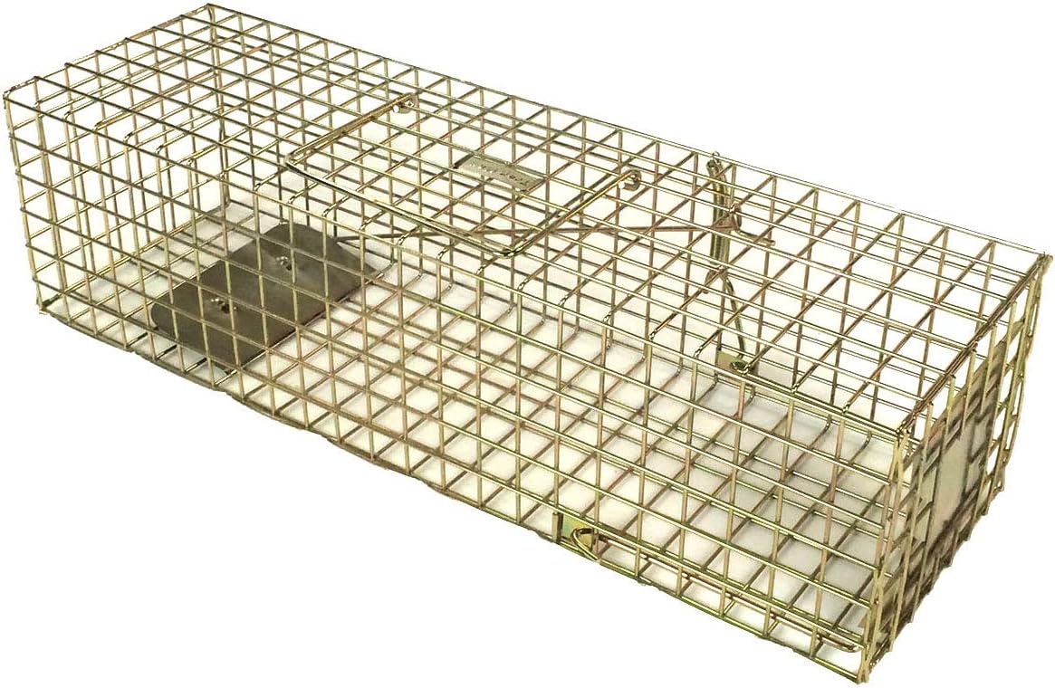 TrapMan PRO MINK TRAP LIVE CATCH TRAP UK Made, restricted entrance