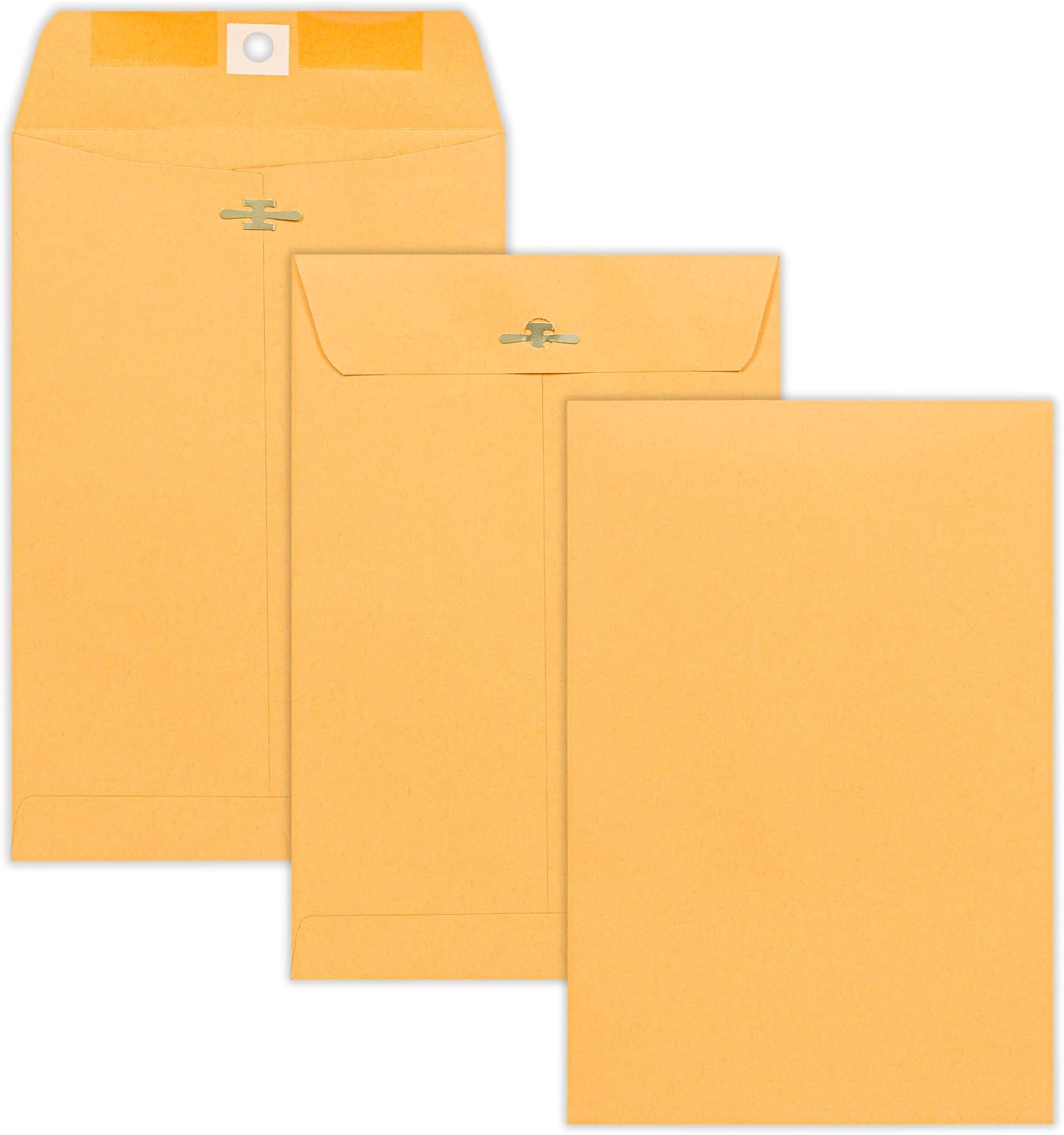 6x9 Clasp Envelopes 500 Pack Brown Kraft Catalog