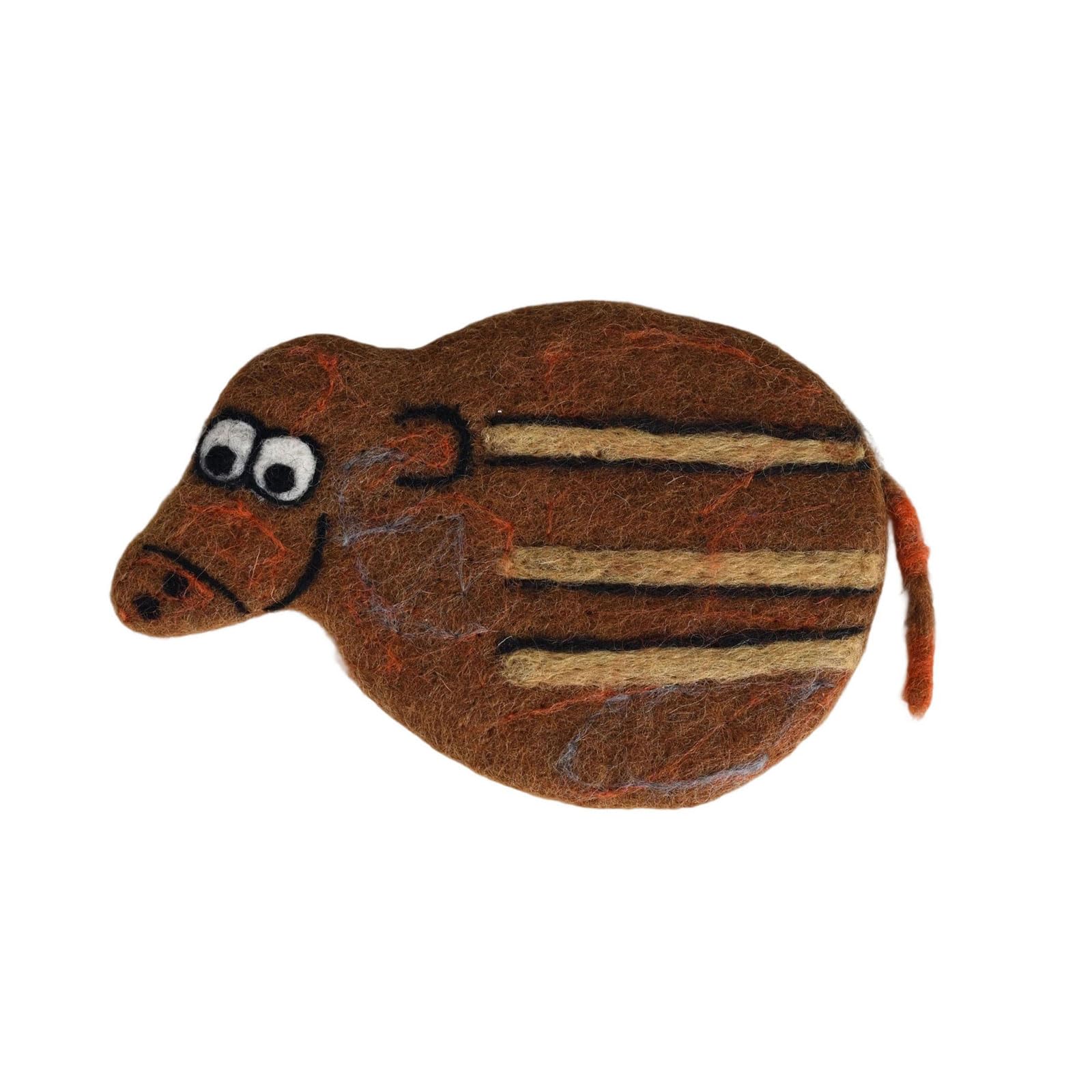 Linvimia D Artistic Wool Felt Coasters With Cartoon Esigns Sturdy Cup Mats For Home Esk Ecor Easy Christmas Tree Ornament