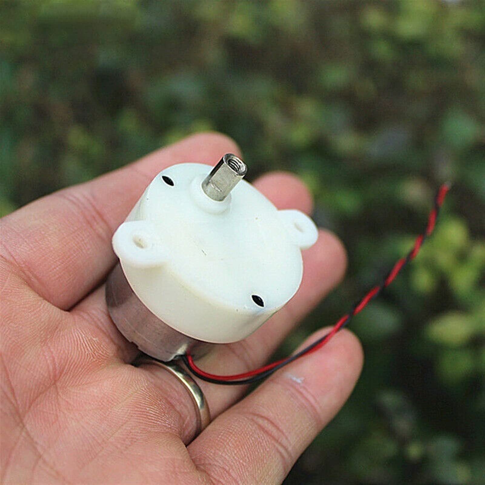 Mini Moteur DC Réducteur Turbo Worm – 3V/2RPM Ou 5V/3RPM – 32mm – DIY, Bricolage, Projet Scientifique