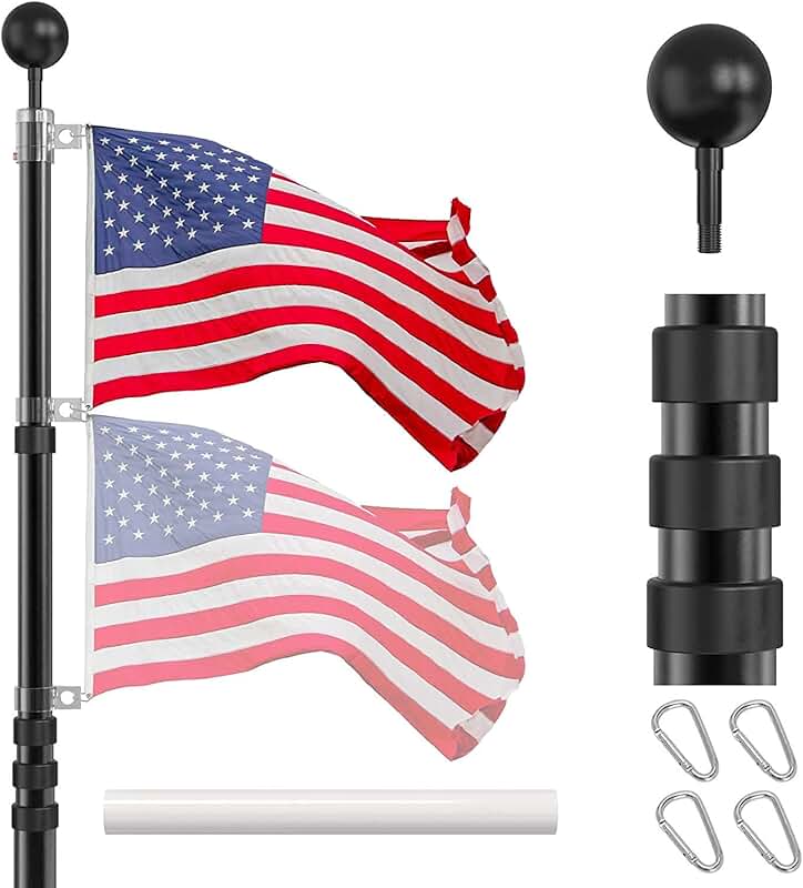 25 ft telescoping flag pole