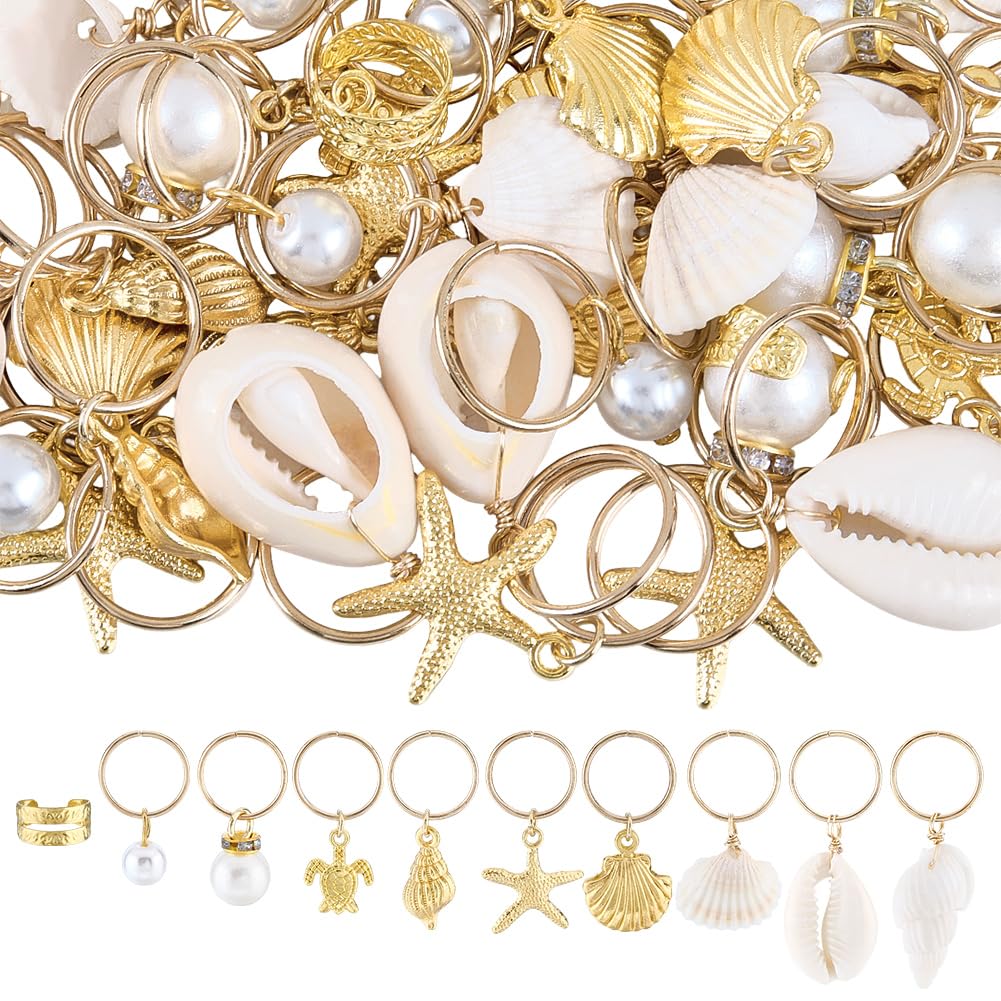 Breloques en métal doré de qualité supérieure pour bijoux DIY - 8