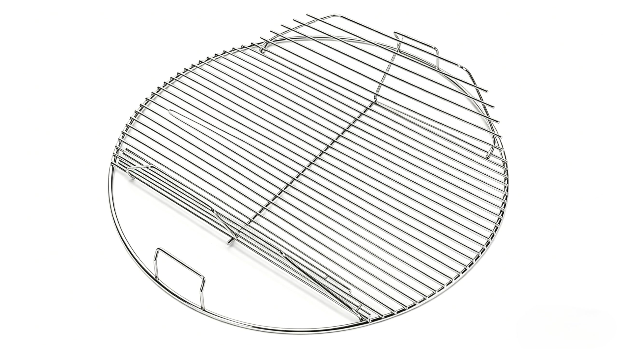 ibanbanla 7436 54.6cm Cooking Grate for Weber 57cm Kettle Charcoal Grills, Stainless Steel Round Grill Grid Spare Parts for Weber One-Touch, Master-Touch, Performer & Bar-B-Kettle