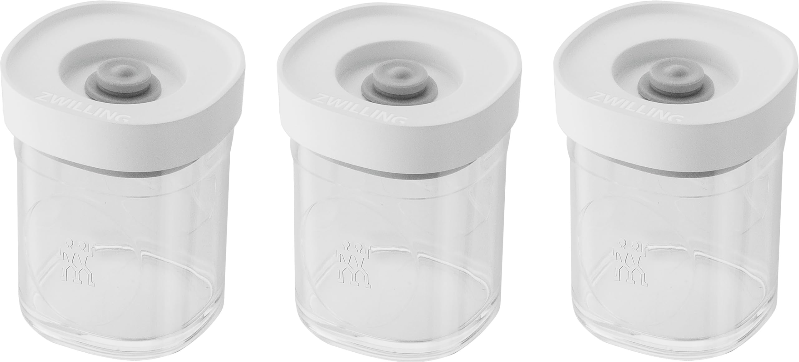 ZWILLING CUBE Set, XS / 3-pcs | transparent-white | CUBE Grey Line