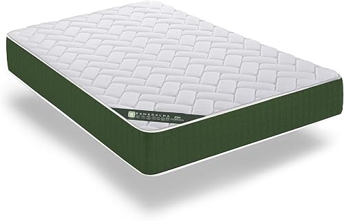 Dormio Esmeralda Colchón Viscoelástico, Fresh 3D, Tamaño 120x190, Altura 21 cm, Reversible Dúo-System Frío/Calor. Máximo Confort y Firmeza Adaptable.