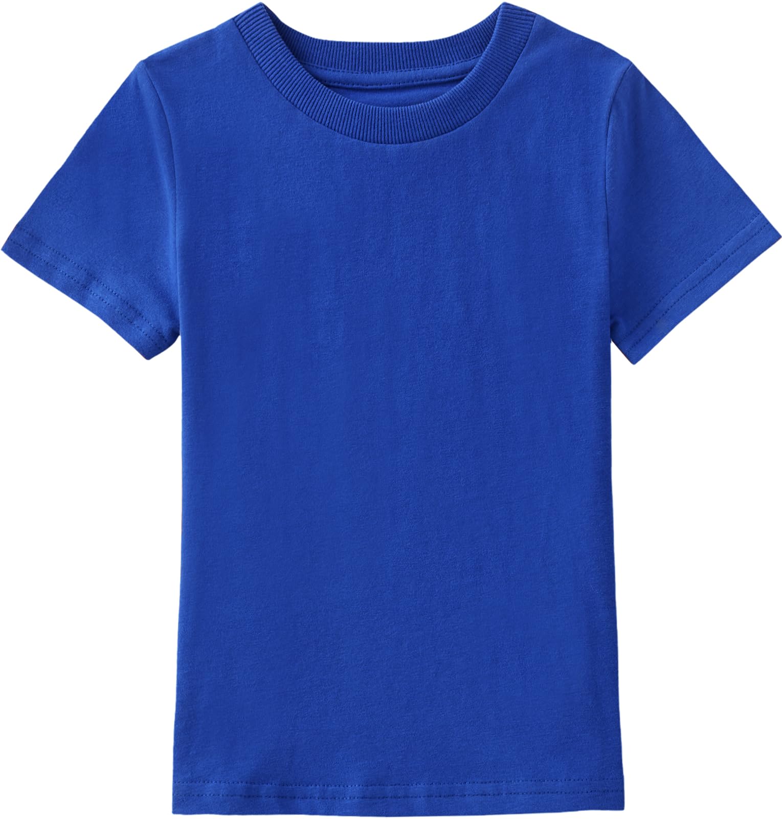 COSLAND Boys' 100% Cotton Heavyweight Short Sleeve Crewneck T Shirt