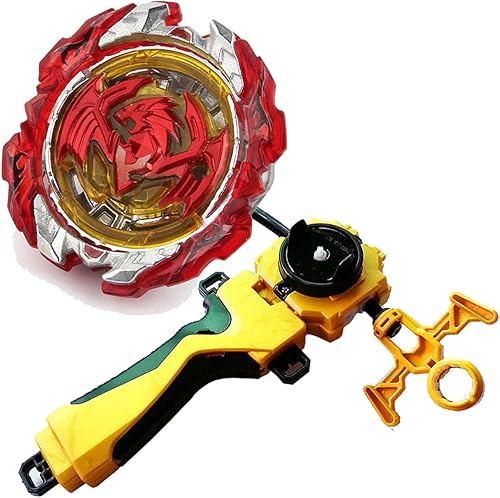 Battling Tops Blade Toy Evolution Turbo God Bey Games Accesorios Bey Burst Gaming Toy Booster B-117 Revive Phoenix.10.FR Lanzador izquierdo derecho