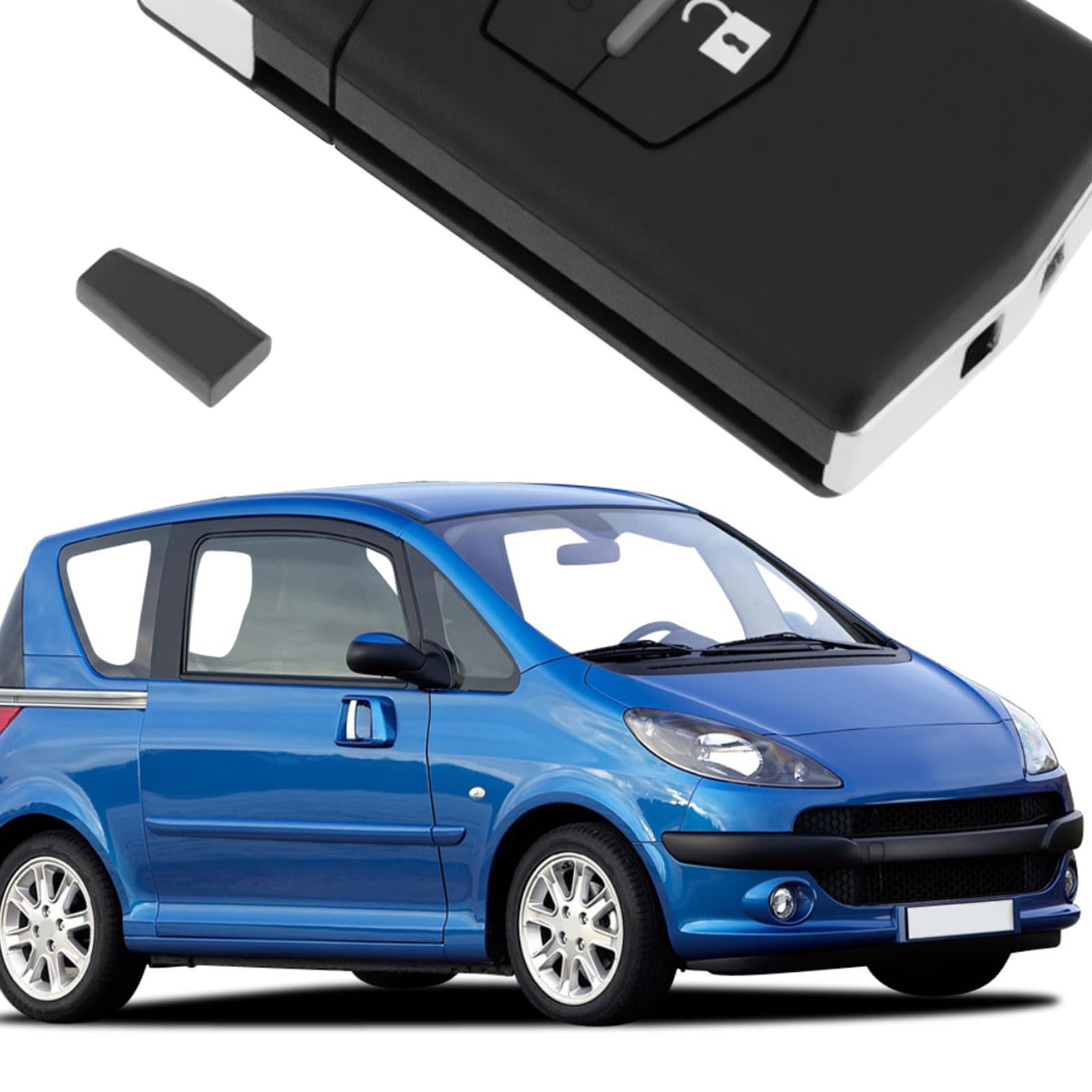 Télécommande autoradio clé 4D63 puce 2 boutons 41781 Compatible avec Mazda 3 5 6 CX7 (Maz24R)