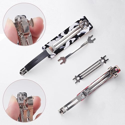 Miniatura 3 de Pinza para el cabello, 6 pasadores para mujer, accesorios para el cabello de concha de tortuga, pinzas para cabello grueso, cabello largo, uso