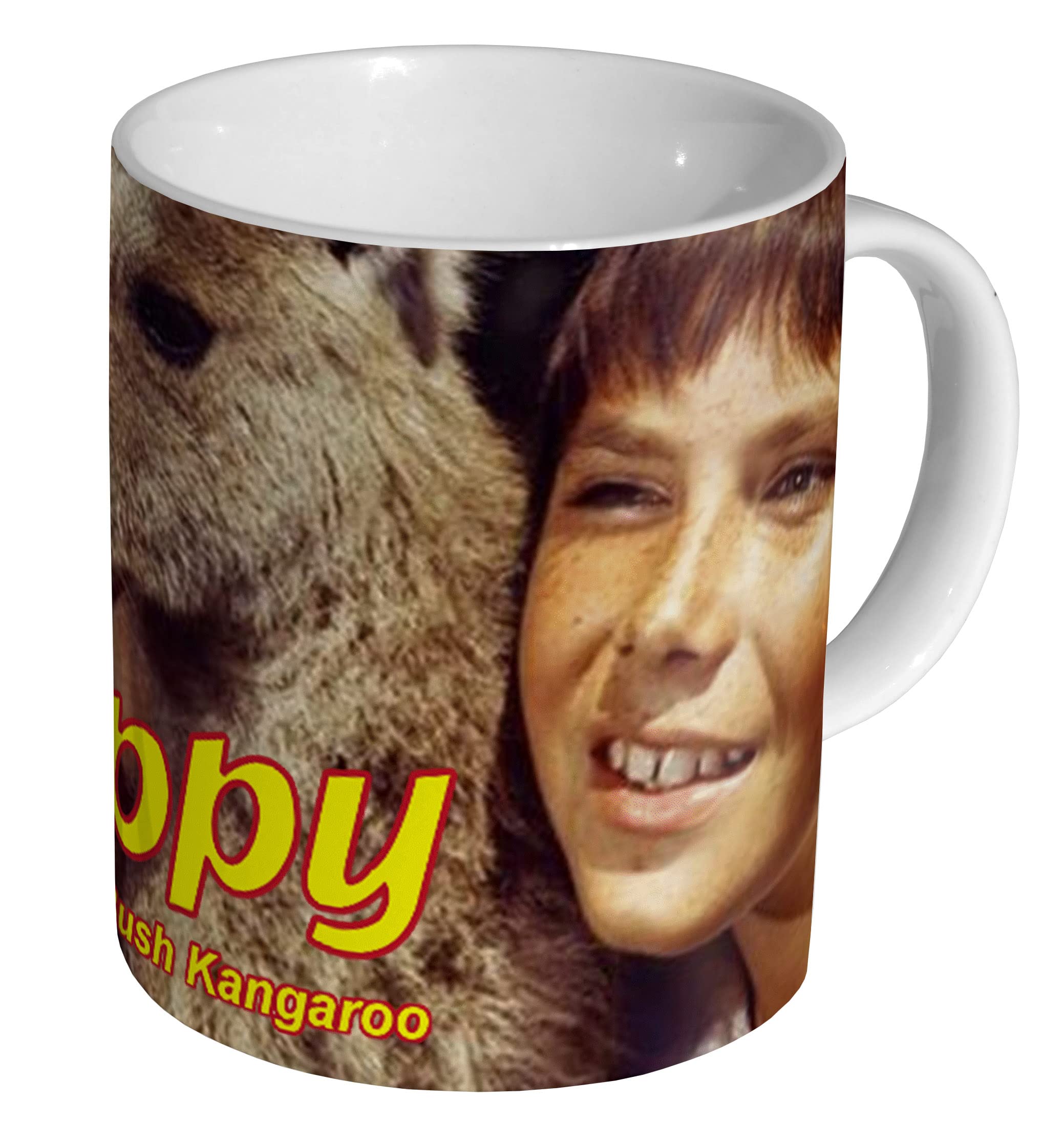 profiles Skippy The Bush Kangaroo Faces - Ceramic Coffee Mug/Cup