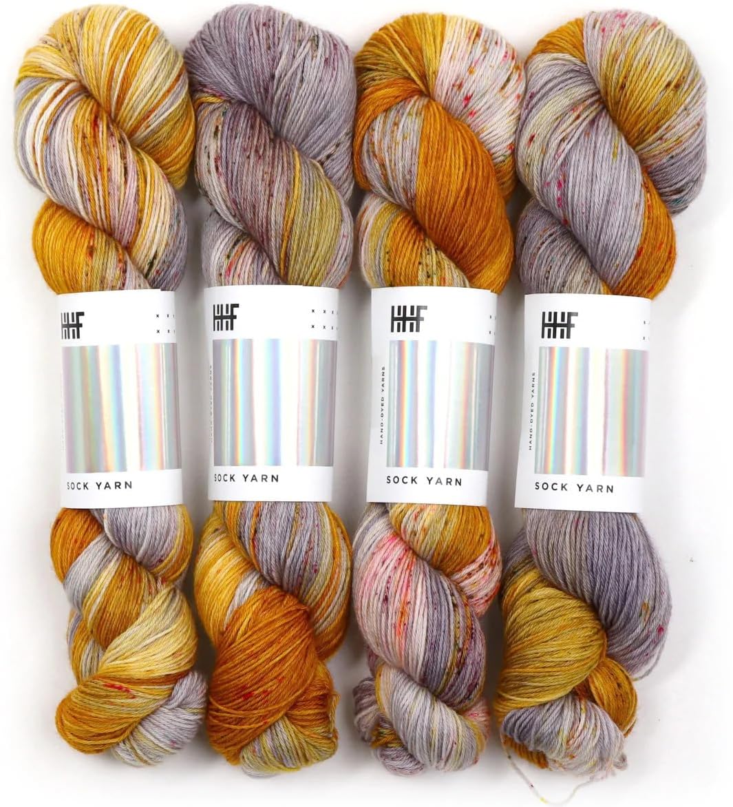 Hedgehog Fibres - Sock Yarn - one Skein, 100g / 3.5 oz (Zenith)