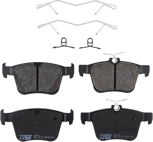 TRW Pro TRH1761 Juego de pastillas de freno de disco para Volkswagen Jetta 2019-2021 y otras aplicaciones