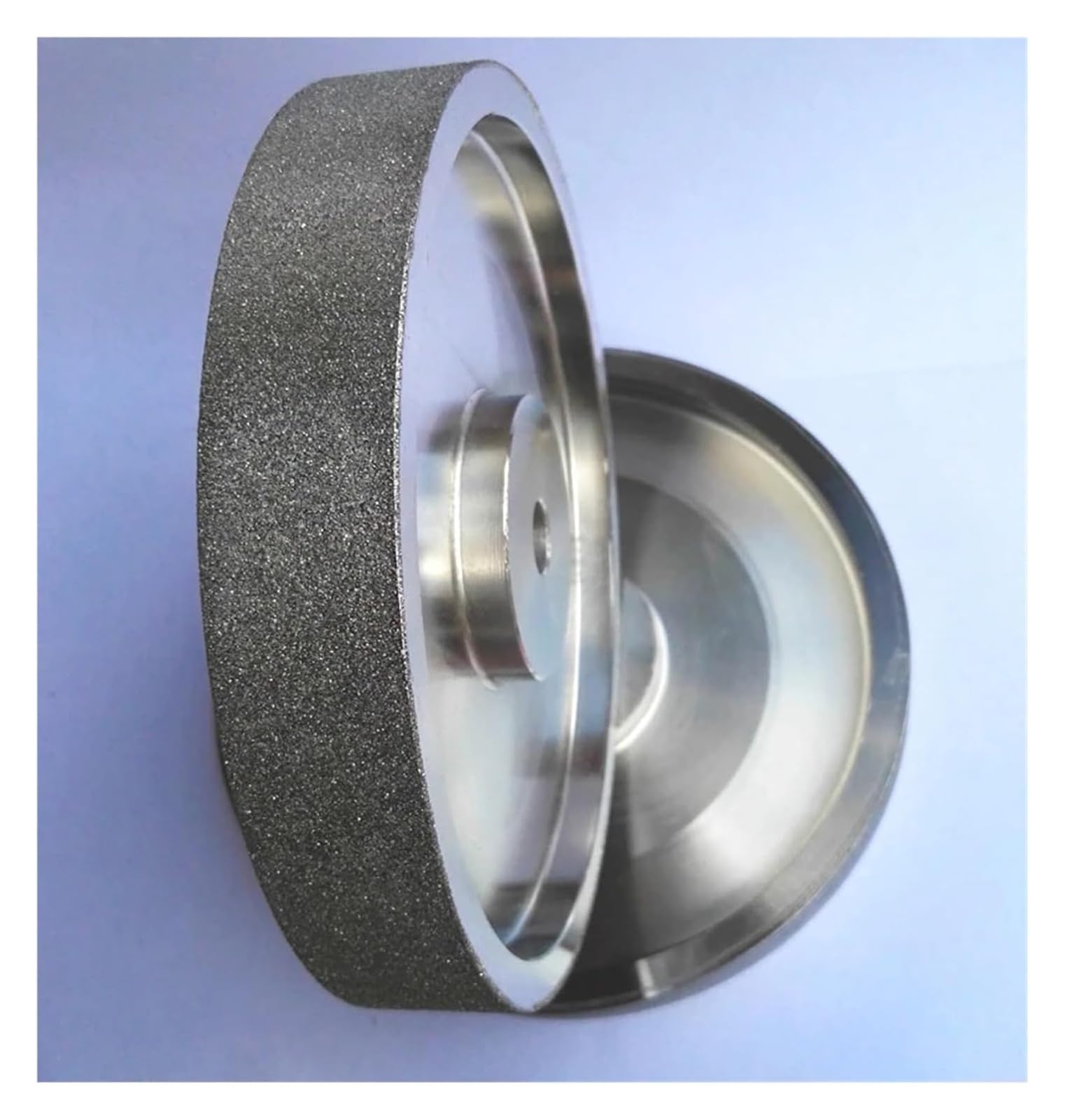 Mola diamantata smerigliatrice piatta diametro 6 pollici 150mmx25x12.7mm for lucidatura di pietre e metalli grana 80/180/240/600/800/1000(80)