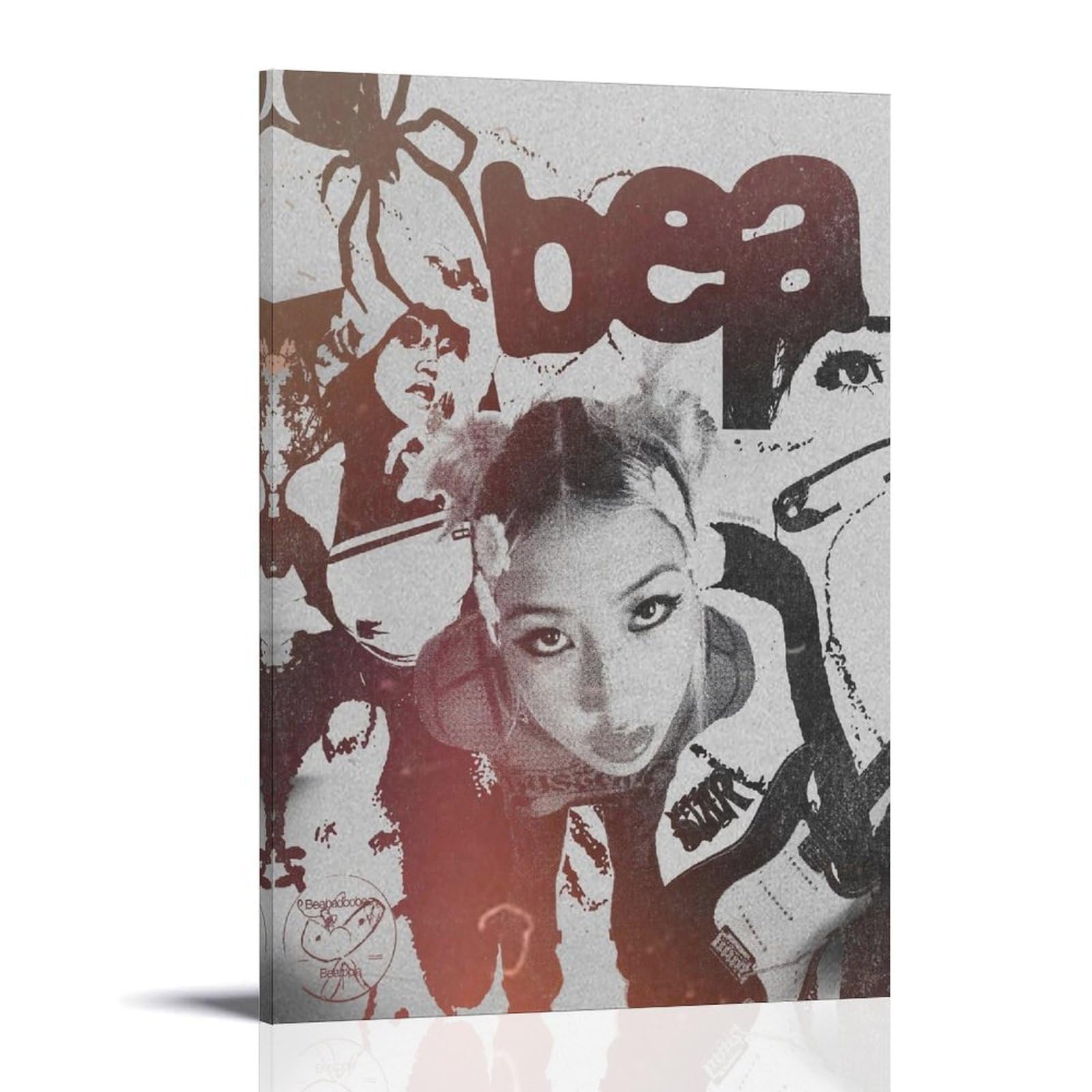 WHBAQ Beabadoobee Poster Album Vintage Poster Canva Colourfast Wall Art Decorative Painting for Living Room Bedroom Home Decor 12x18inch(30x45cm) Frame-style