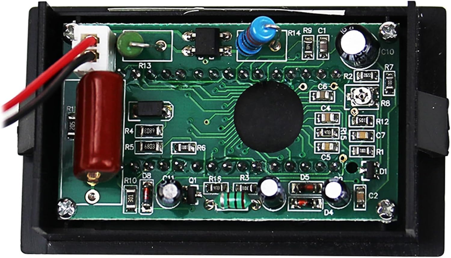 YANHAO AC Digital Display Volt Panel Meter Three Phase 380V Voltmeter AC80-500V DL85-20 1Pcs