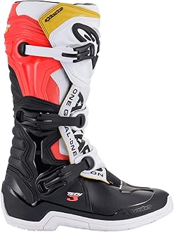 Alpinestars Tech-3 Men's Motorcycle Boots, Black