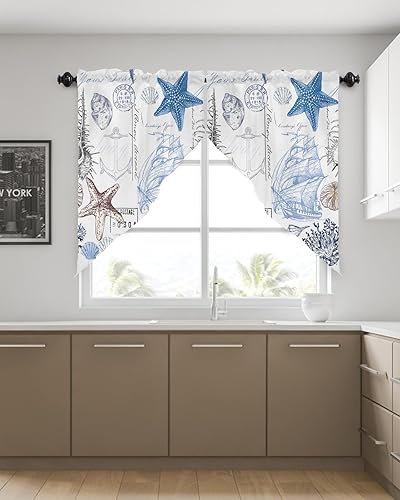 Miniatura 10 de Cortinas con diseño de calabaza, para otoño, Acción de Gracias, acuarela, calabaza, cortinas con bolsillo para barra, 2 paneles de lino de trigo y