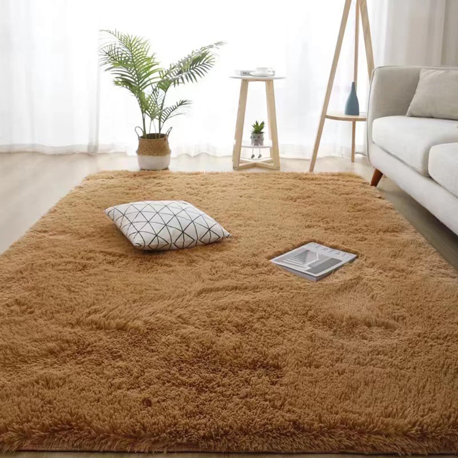 Tapis intérieur épais de haute qualité pour salon et pièces de vie