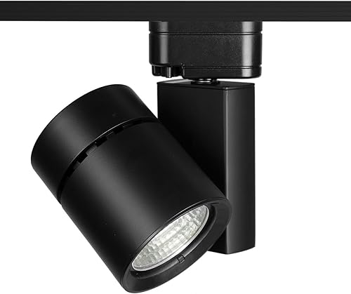 WAC Lighting H-1052N-827-BK Exterminator II LED Energy Star Track Fixture, negro