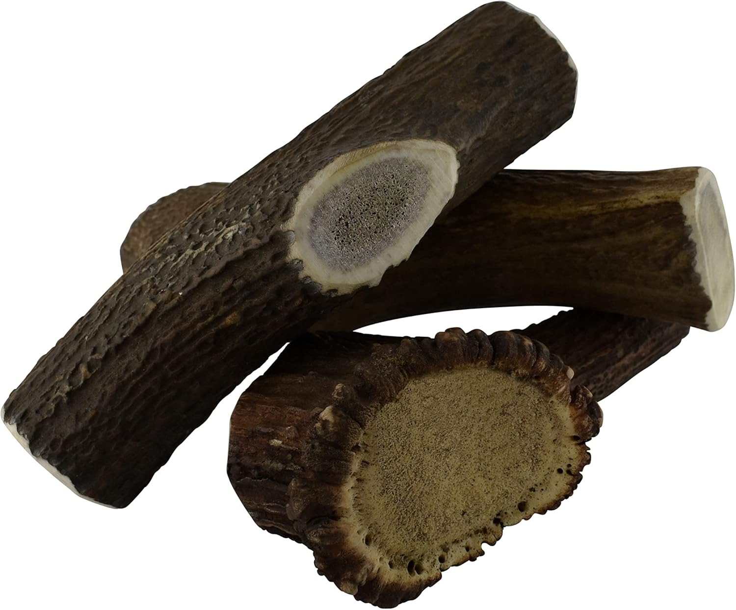 ARTISAN GIFT CO Mordedor Ecológico para Perros de Asta de Ciervo 100% Natural – Tamaño XXL/Peso 295gr + / 1 Unidad.