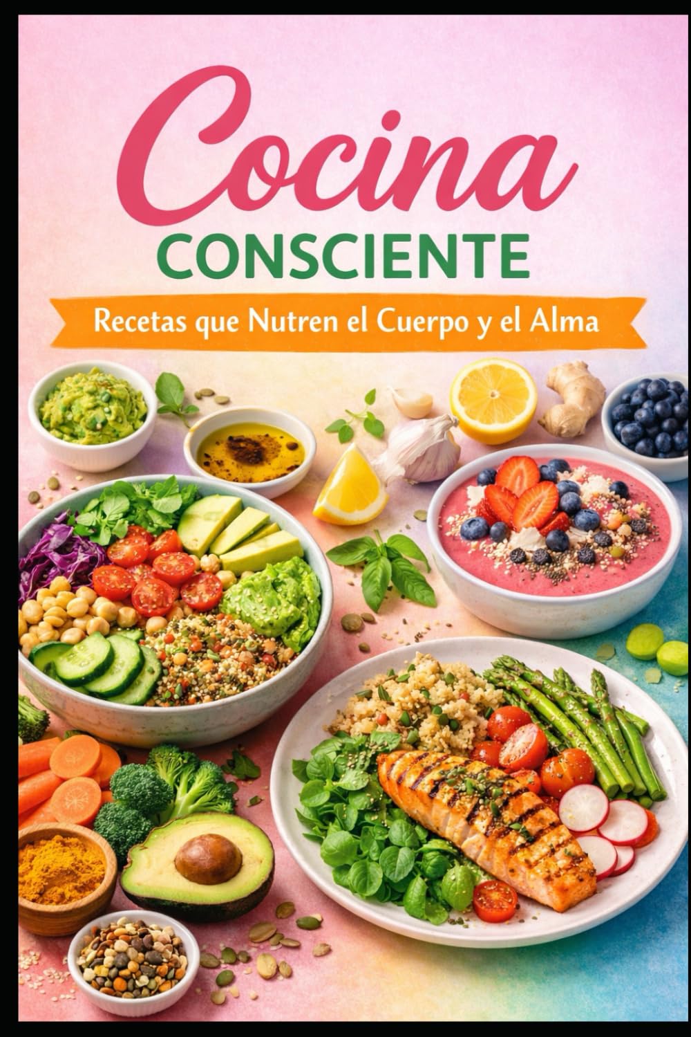 COCINA CONSCIENTE: Recetas saludables para cuerpo y alma (Culinaria Ancestral)
