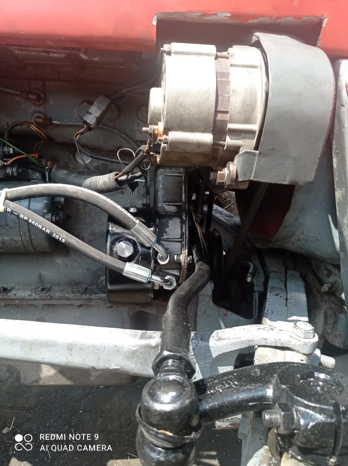 Juego de Dirección Asistida para Massey Ferguson MF135 - Eje curvo - Perkins Diesel con 3 cilindros