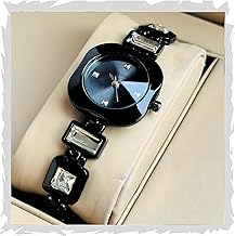 styledose Luxury Round Dial in Square case with Ston Studded brecelet Strap Quartz Analogue Wrist Watches for Women's & Girls&Miss&Ladies