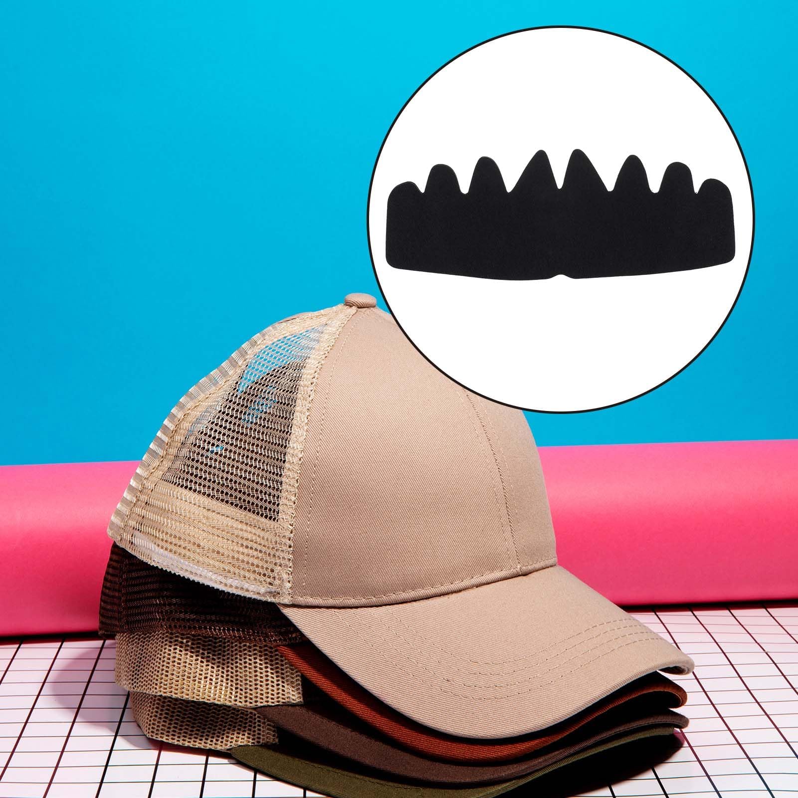 Lot de 12 bonnets extensibles pour chapeau de soutien intérieur - Inserts de casquettes de baseball - Inserts Shapers