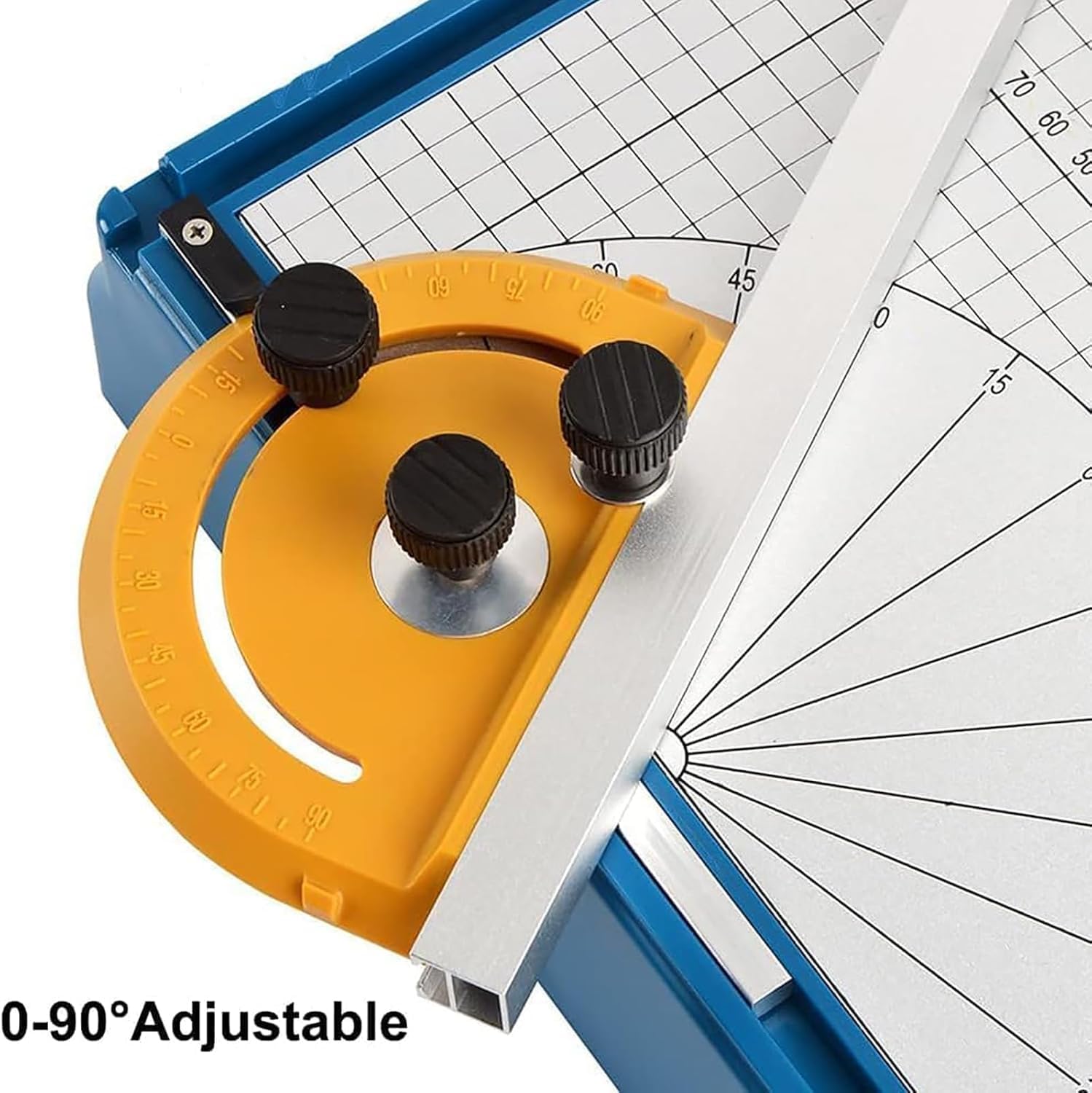 卓上発泡切断機、電動熱線発泡カッター、フットペダル付き、0-90°角度調整、