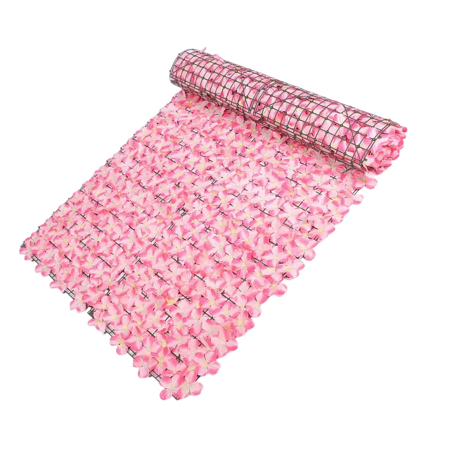 Artificial Flower Privacy Fence DIY Backdrop for Yard Balcony Pink | Privacy Screens, Windscreens | Garden Fencing | Yard, Garden & Outdoor Living-image-9
