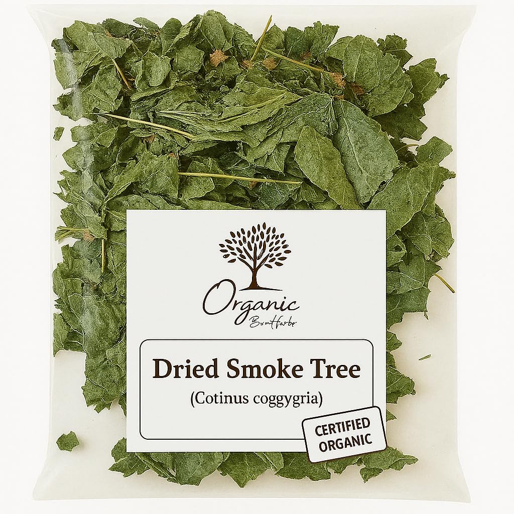 Organic Bio Herbs-Dried Smoke Tree 2 oz – All-Natural, Premium Quality Smoke Bush (Cotinus) – Sustainable, Eco-Friendly, Non-GMO, Perfect for Herbal Use 2 oz.