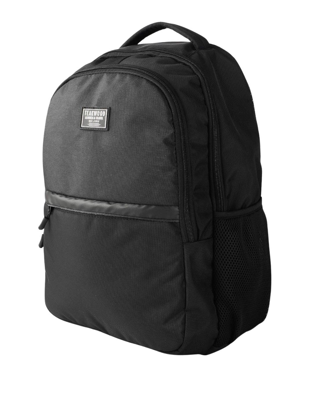 Teakwood Unisex Backpack with 15 inch Laptop Compartment & Water Resistance-image-5
