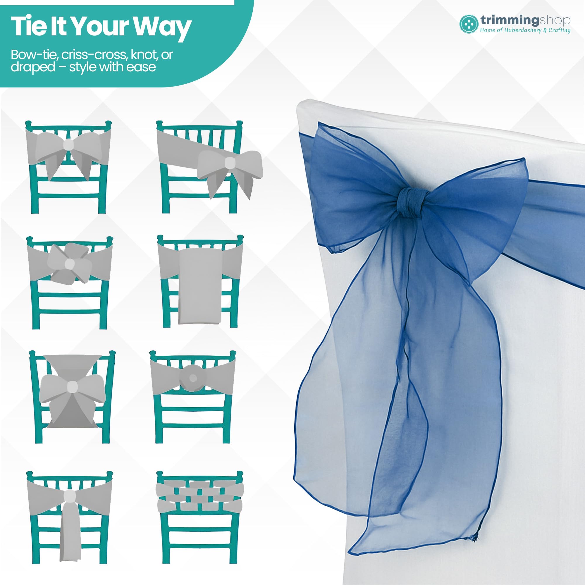 100 Écharpes Organza Pour Housses De Chaises - Rubans Décoratifs Or Ancien Pour Mariages Et Fêtes