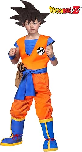 Miniatura 2 de Disfraz de Dragon Ball Z Goku para niños, disfraz de anime de Goku de Halloween, traje de Dragon Ball Z