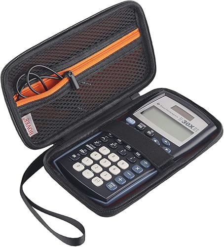 Miniatura 1 de BOVKE Calculadora científica de repuesto para calculadora financiera Texas Instruments TI-30X IIS 2 líneas Scientific BA II Plus color negro