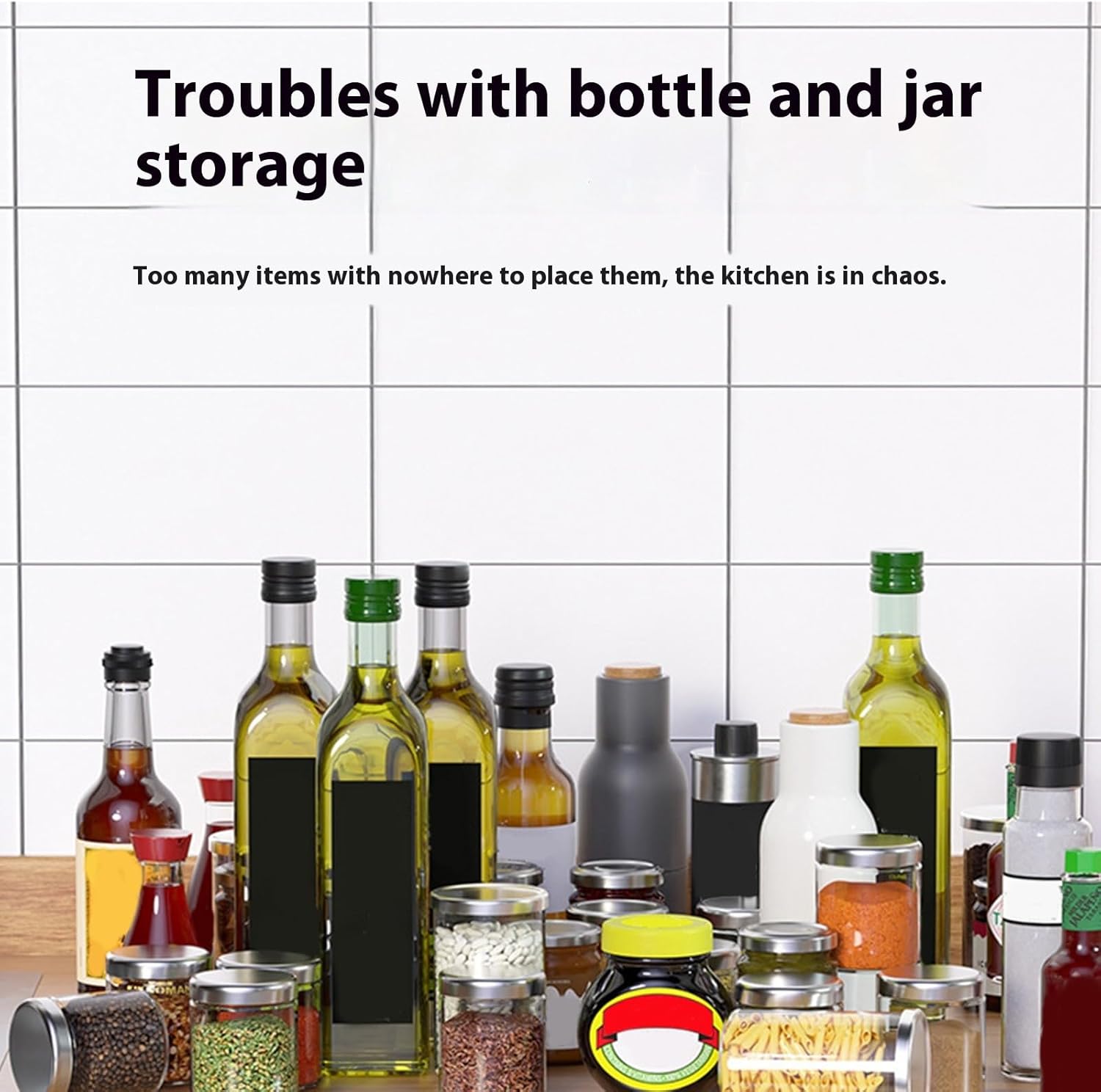 Practical Magnetic Seasonings Rack Foldable Refrigerator Organizers Over The Door Storage Space Saving Kitchen Mounting