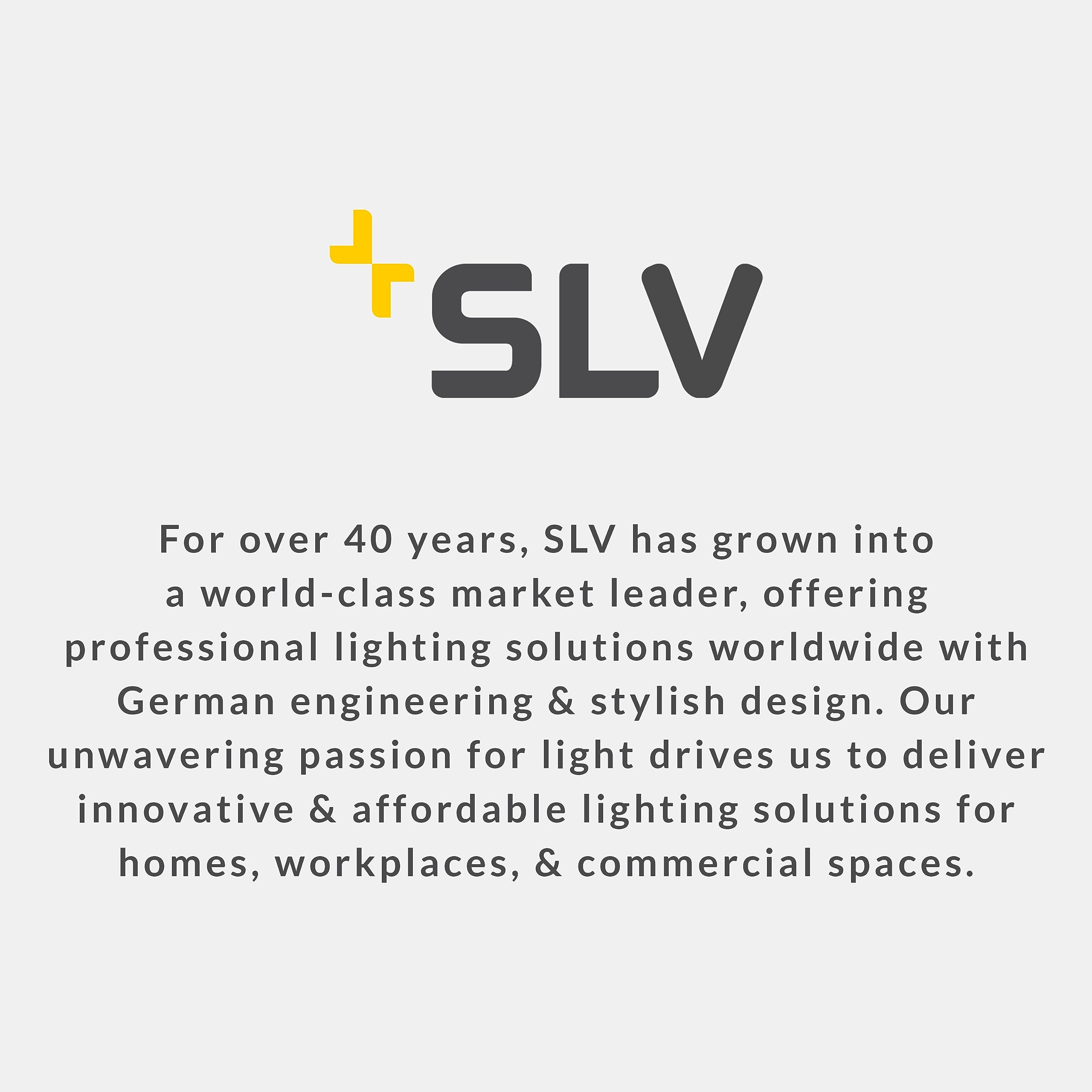 SLV Blanco INDA/iluminación Interior, luminaria de Superficie de Pared, proyector de Techo / GU10 50 W