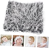 Vista 7 de TOYANDONA Colchoneta fotográfica de colcha, 1 unidad, accesorios para fotografía de bebé, manta para niños, manta para niños, manta para recién